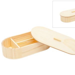Caixa Oval/871048 - 27x14x6.4cm