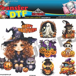 Transfer DTF Halloween A5/2 Partes - DTFHAL002