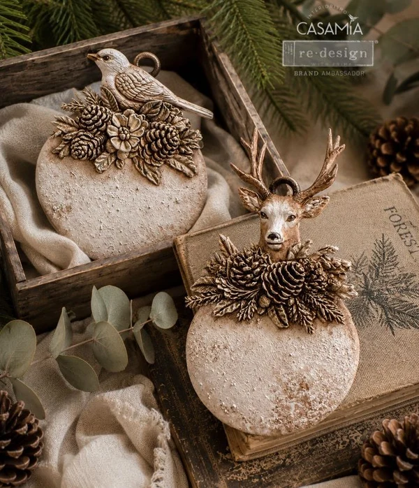 Molde  Evergreen Antler Emblem - 12,7 x 20,3 cm - Imagem 3
