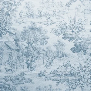 Papel de Fibra para Decoupage Toile de Jouy - 59,4 x 84,1cm