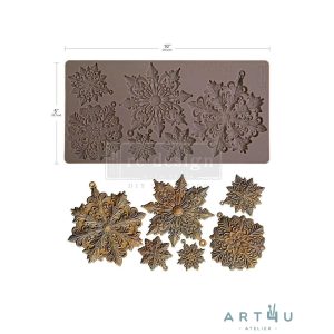Molde Frosted Snowflake Wonders - 12,5x25,5cm
