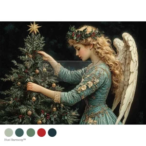Papel Decoupage Merry & Majestic - A4